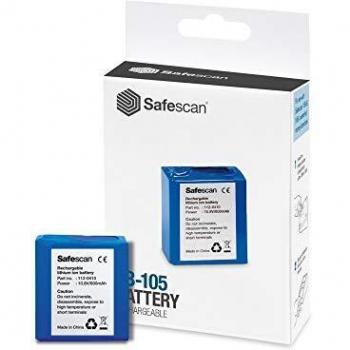 Batería de Litio Recargable LB-105 Safescan para Detectores Automáticos de Billetes Falsos