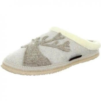 Giesswein Norberg 58/10/41596 - Pantuflas de fieltro para mujer, color beige, talla 36