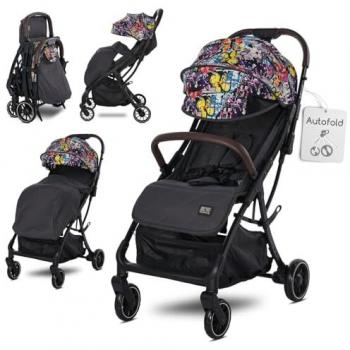 Silla de Paseo Plegable MINORI Lorelli hasta 22 Kg con Ruedas PU, Portavasos y Cubierta para Pies