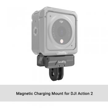 Jaula completa SmallRig para DJI Action 2 con zapata fría para trípode, micrófonos y luces LED 3661