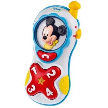 Mickey Mouse - Teléfono móvil Mickey con Voz Luces y Sonidos
