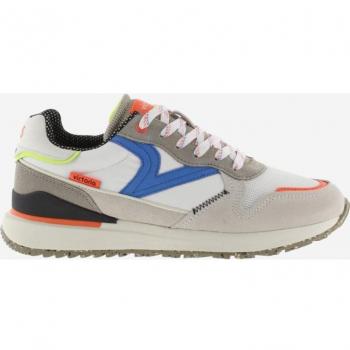 Zapatillas Victoria 1985 LEGGERA PATCH de serraje con logotipo retro