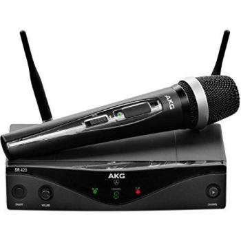 Set Vocal Inalámbrico AKG WMS 420 con Micrófono D5, Banda D (863-865 MHz)