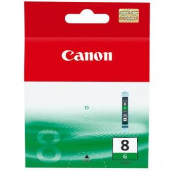 Tinta Original Canon CLI-8G Verde 25 Páginas para Impresoras PIXMA Pro9000