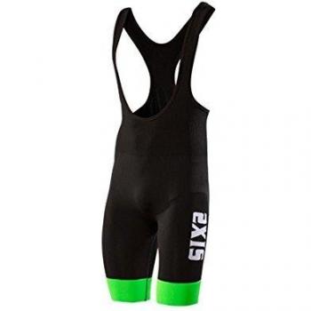 SIXS A0SLPS-LVEFI Overol, Black/Green, L Unisex Adulto