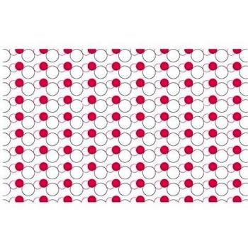 Linea Hogar Deco, Mantel transparente de vinilo estampado, Ref. YL107, 140cm x 30m