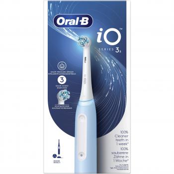 Oral-B iO Serie 3 Ice Blue Cepillo de Dientes Eléctrico Vibratorio Recargable Adulto Azul Claro