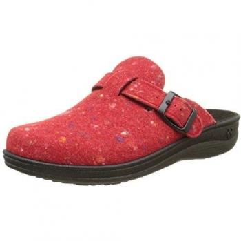 RomikaVillage 365 - pantuflas sin forro Mujer
, color Rojo, talla 36