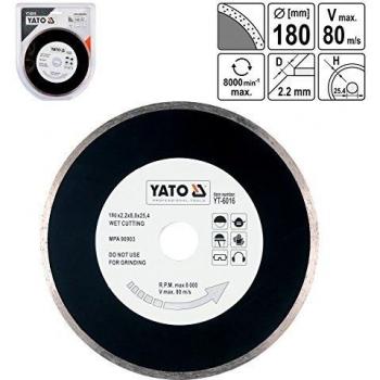 Yato YT-6017 - Disco de diamante 200 x 25 4 mm Yato