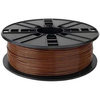 Filamento de impresión 3D PLA marrón de 1.75mm, peso neto 1kg
