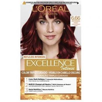 L'Oréal Paris Excellence Intense Permanent Hair Color 6.66 Intense Scarlet Red