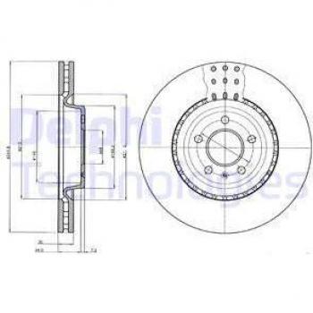 Disco de freno DELPHI BG9110C con características de alta calidad, diseño optimizado para un rendimiento superior, resistencia al desgaste y a la corrosión, fabricación conforme a estándares OEM, adecuado para una amplia gama de vehículos