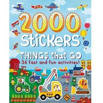 2000 Stickers - Things That Go