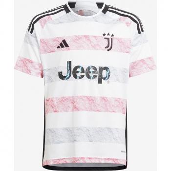 Juventus adidas Away Shirt 2023-24 - Kids - White - male - Size: 7-8 Years - 26-28 - 71cm