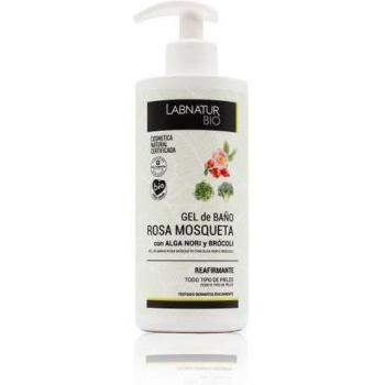 Labnatur Bio Gel de Ducha y Baño con Rosa Mosqueta, Algas y Brócoli 450 ml