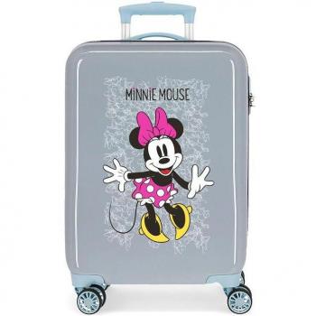 Disney Minnie Enjoy the Day Maleta de Cabina Rígida Azul 38x55x20cm 34L