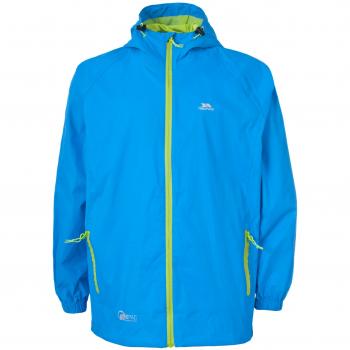 Trespass Qikpac Waterproof Breathable Packaway Jacket for Kids - Cobalt Blue, Size 2Y