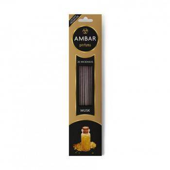 Incienso Musk 80 Varillas Premium AMBAR Perfums