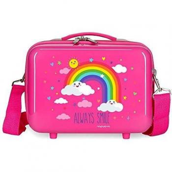 Movom Arcoiris Always Smile Nececer Adaptable Rosa 29x21x15 cms ABS