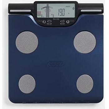 TANITA BC-613 Escalas de composición corporal segmentaria Grasa corporal Masa muscular por parte del cuerpo Ingesta diaria de calorías 10 lecturas Negro