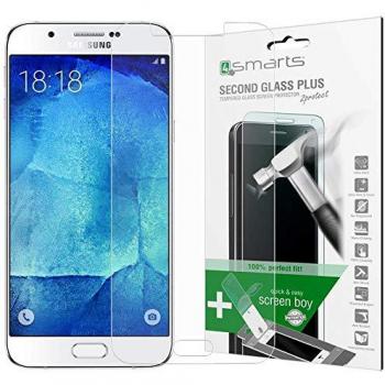4smarts – 2protect – Cristal con segundero, con curva para líquido, protector de pantalla de cristal para diferentes modelos