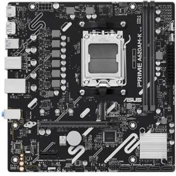 Placa Base ASUS PRIME A620AM-K micro ATX AM5 con Chipset AMD A620A, HDMI/DP, USB 3.2 Gen 1 y Audio HD 8 Canales