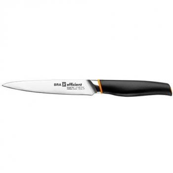 Cuchillo para Verduras BRA Efficient de 130mm en Acero Inoxidable, Color Gris