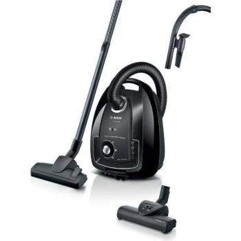 Bosch Serie 4 BGB38BA3T Aspirador con bolsa, 850 W, 4 L capacidad, color Negro