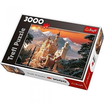 Trefl Winter Neuschwanstein Castle 3000-Piece Puzzle