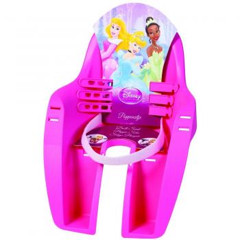 Disney Asiento portabebés para bicicleta, diseño de Princesas, color rosa