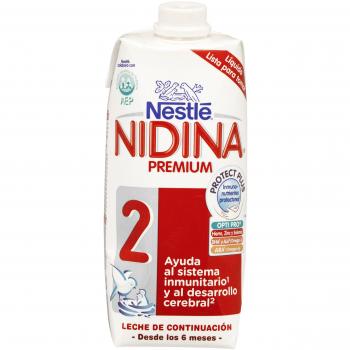 Nestlé Nidina Leche de Continuación, 500ml