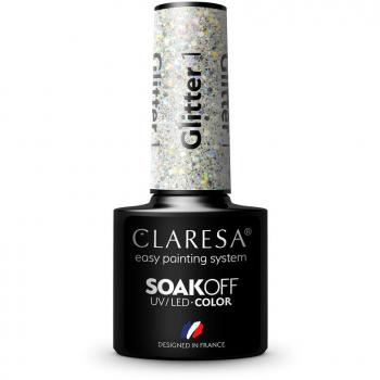 Esmalte semipermanente Claresa - Glitter - 01