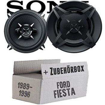 Ford Fiesta 3 + 4 + 5 Heck - Sony XS-FB1330 - 13cm 3-Wege Koax Lautsprecher - Einbauset
