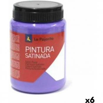 Témpera Escolar Satinado Violeta La Pajarita L-13 6 Piezas