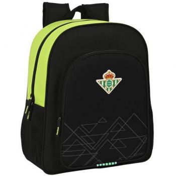 Mochila Junior Adaptable a Carro Real Betis Balompié 32x38x12cm - Safta