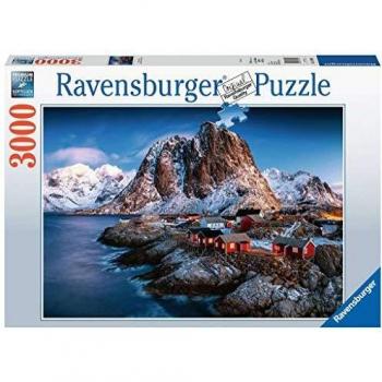 Ravensburger 3000-Piece Puzzle - Hamnoy, Lofoten Landscape for Adults