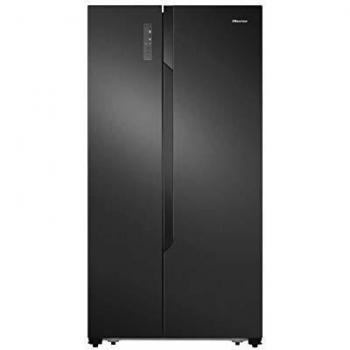 Frigorífico Hisense RS670N4BF3 Americano Side by Side, 178x91cm, Clase A+++, Color Negro