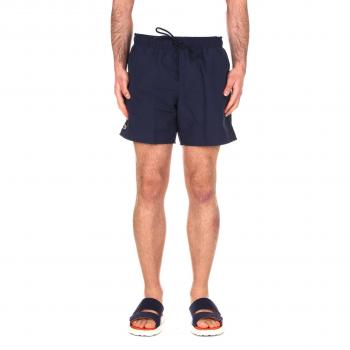 Bañador de hombre Lacoste en color azul marino con tecnología quick-dry