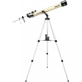 Tasco 660x60mm Luminova Achromatic Refractor Telescope Kit - Metallic Champagne Finish