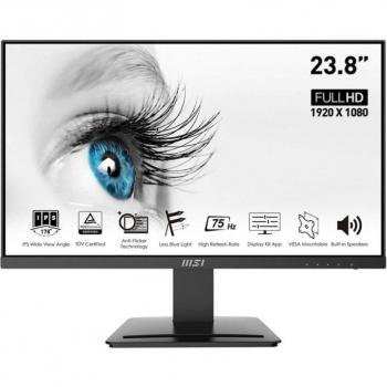 MSI Pro MP243 Monitor LED 23.8 Full HD 1920 x 1080 IPS 75Hz HDMI Negro