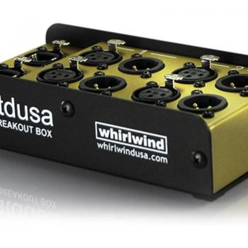 Whirlwind CATDUSA 4-Channel Analog Single CAT5 Snake Box