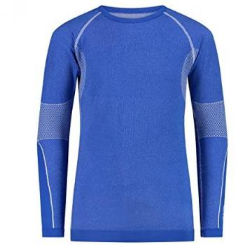 Camiseta Térmica de Manga Larga Seamless Junior CMP - Color Royal Melange (14-16 años)