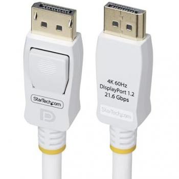 StarTech 6ft VESA Certified DisplayPort 1.2 Cable - 4K 60Hz, 21.6Gbps, Latching Connectors