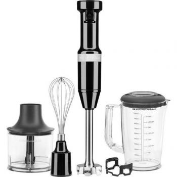 Batidora de Inmersión KitchenAid 5KHBV83EOB 180 W Negro Acero Inoxidable