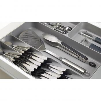 Joseph Joseph DrawerStore Bamboo 2-Tier Knife Organizer for 14 Knives