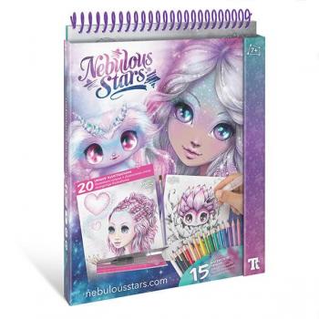 Libro de Acuarelas Nebulous Stars - Set Creativo para Niños (30x23 cm, 7 Páginas)