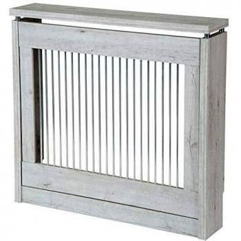 Cubreradiador Cristian 3090 Topkit Mediano Elegante Blanco 90 cm de Ancho