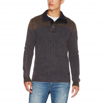 Petrol Industries M-FW17-KWC207, Cárdigan para Hombre, Azul