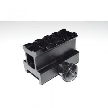 Acid Tactical® 1 2.5 cm Mini transparente Riser Rail alcance Mount High Top – 3 Slot hi-profile
