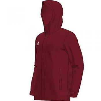 Chaqueta de fútbol para hombre Entrada 22 All-Weather adidas, color Team Power Red, modelo IK4009, talla XS